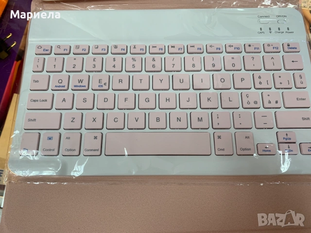 Смарт Клавиатура с кейс 11,5" /Розов / Smart kayboard case 12", снимка 5 - Калъфи, кейсове - 54036804