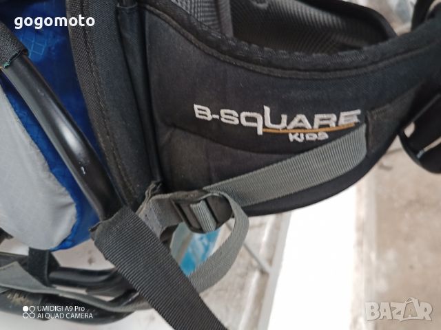 ПРОДАДЕН самар, кенгуру, раница за бебе + дъждобран, КАТО НОВА b-square BC-1000 Baby Carrier 20KG , снимка 12 - Раници - 46746946