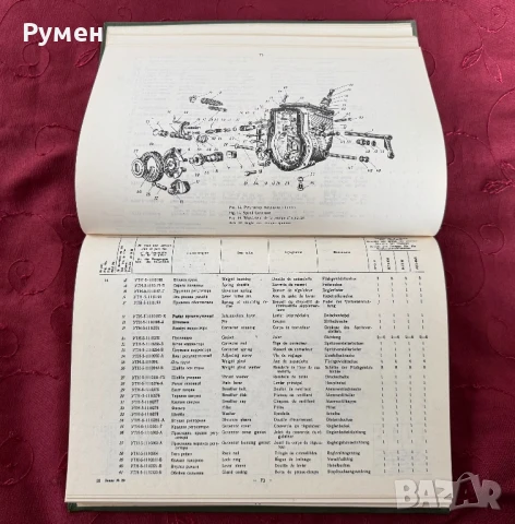 Каталог Болгар МТЗ-80,80Л,82,82 обслужване експлоатация поддържане., снимка 4 - Специализирана литература - 50468682
