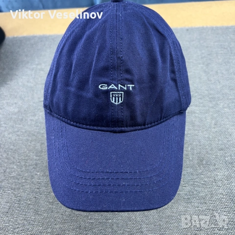 GANT USA Шапка с Козирка One Size Синя 