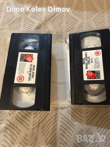 Michael Jackson VHS Двойна Касета Оригинал, снимка 4 - Други музикални жанрове - 53575221