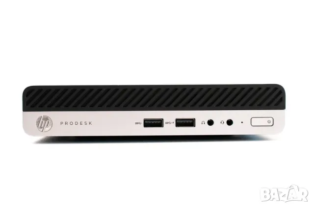 Настолен компютър HP ProDesk 400 G4 Mini | i3-8100T| 8GB| 256GB, снимка 3 - Работни компютри - 46951153