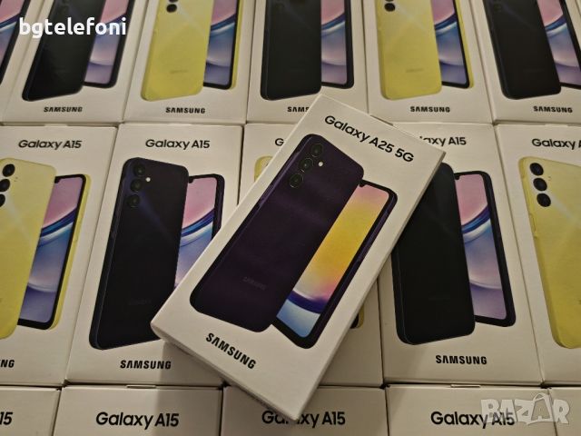 Samsung Galaxy A25 5G  6/128,чисто нови,2 години гаранция, снимка 1 - Samsung - 45954205