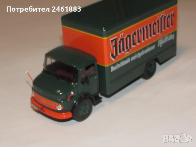 1/43 Deagostini/IXO MERCEDES BENZ L1113, метална количка/макет/модел за колекционери. Нов