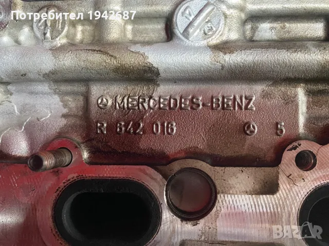 Двигател Мерцедес 350cdi-258k.s-OEM642 2018г на части., снимка 2 - Части - 49756295