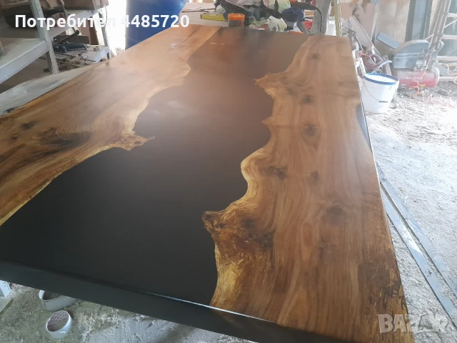 Маси и плотове от епоксидна смола и масивна дървесина, снимка 14 - Маси - 51099588