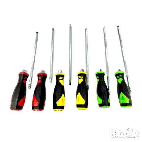 Ударни отвертки 6 броя, снимка 2 - Аксесоари и консумативи - 51886413