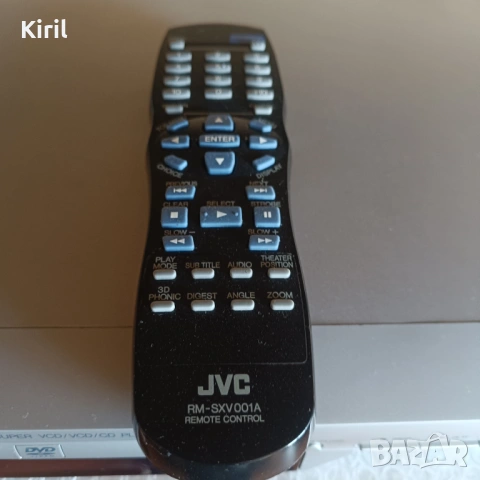 Плейър DVD JVC XV-S302 с дистанционно, снимка 13 - Плейъри, домашно кино, прожектори - 53608601