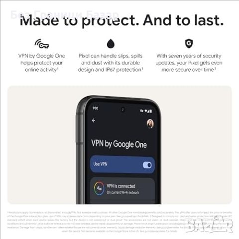 Нов Смартфон Google - Pixel 8a, 6.1'' 128GB Obsidian Отключен телефон, снимка 4 - Други - 46446979