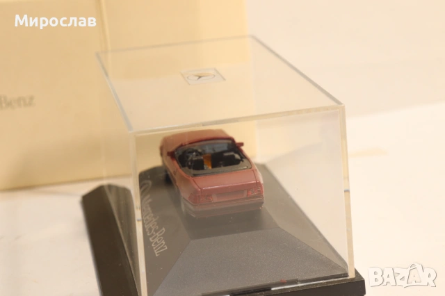 HERPA H0 1/87 MERCEDES BENZ 124 КОЛИЧКА МОДЕЛ, снимка 6 - Колекции - 53623379