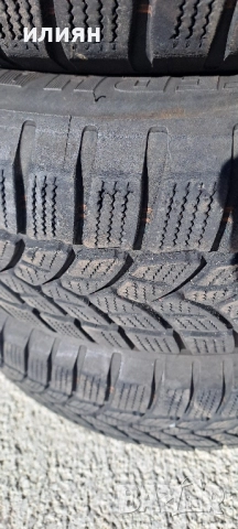 4бр зимни гуми Bridgestone 185 65 15 , снимка 4 - Гуми и джанти - 52411160
