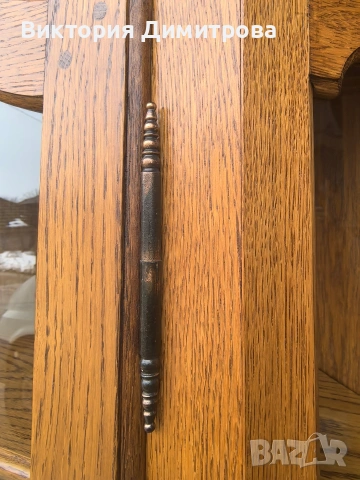 Ъглова витрина Антик , снимка 3 - Секции и витрини - 53611591