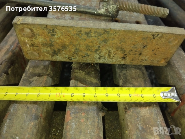 Масивен шпиндел с патронник 125 мм и КЛЮЧ – за струг или шмиргел, снимка 5 - Стругове - 53751883