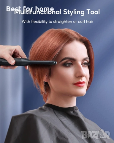  stylocks Мини преса  за къса коса,  5 температурни настройки, снимка 6 - Преси за коса - 51485408