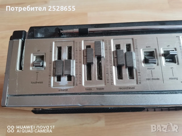 SHARP GF-9595H, снимка 7 - Радиокасетофони, транзистори - 54041389