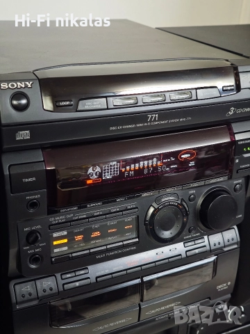 аудио система стерео уредба SONY HCD-H771, снимка 5 - Аудиосистеми - 52942219