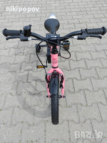 CROSS Алуминиев велосипед 16" DAISY розов, снимка 6 - Велосипеди - 53922849
