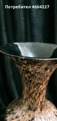 Автентична ваза от муранско стъкло-Aventurina, снимка 8 - Други ценни предмети - 53306741