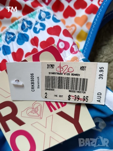 Нов бебешки бански Roxy 3-6 месеца, снимка 3 - Бебешки бански - 53402541