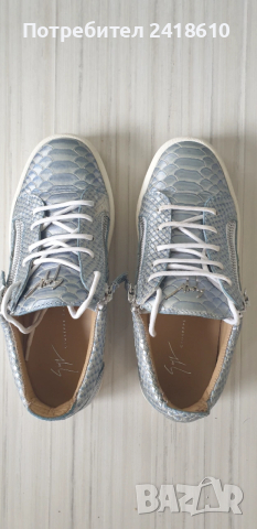 Giuseppe Zanotti Leather Sneakers Size 38 - 24.5см ОРИГИНАЛ! ЕСТЕСТВЕНА Кожа!, снимка 8 - Кецове - 53384592