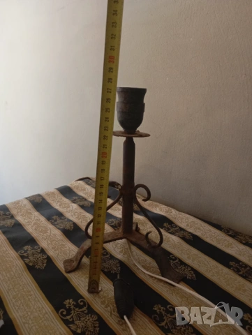 Винтидж настолна лампа , снимка 2 - Настолни лампи - 53822659