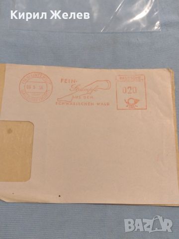 Два стари пощенски пликове с марки и печати Германия за КОЛЕКЦИЯ ДЕКОРАЦИЯ 46086, снимка 2 - Филателия - 46398374
