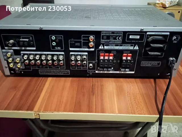 Kenwood krf-v5060d (пет канален ресивър), снимка 4 - Ресийвъри, усилватели, смесителни пултове - 46941522