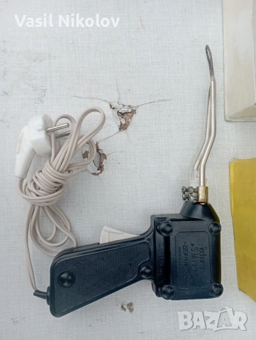 Индукционен поялник от соца , снимка 2 - Други инструменти - 53245721