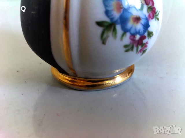 Страхотно Старо Порцеланово Шише За Парфюм, снимка 5 - Колекции - 53599620