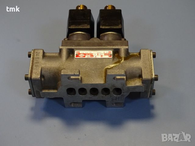 Пневматичен разпределител HERION 24724030801 pneumatic valve 24VDC, снимка 3 - Резервни части за машини - 46679592