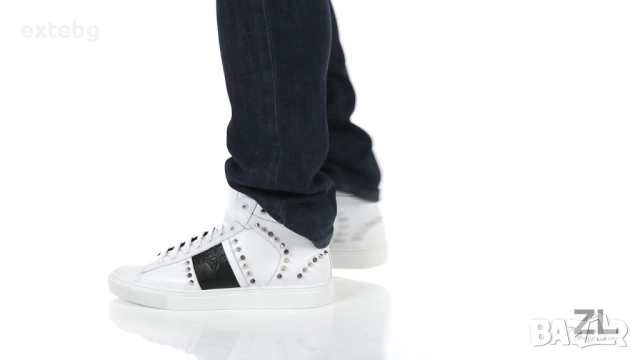 VERSACE оригинални кожени кецове, снимка 7 - Маратонки - 52354140