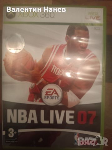 NBA LIVE 07xbox 360, снимка 1 - Игри за Xbox - 46737633