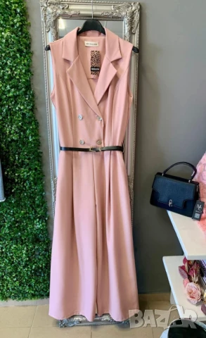 🌸Дамски гащеризон с колан , снимка 3 - Гащеризони - 50622923