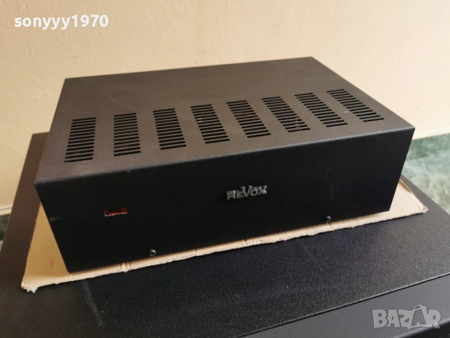 REVOX V 219 STEREO AMPLIFIER-MADE IN GERMANY-ВНОС SWISS 2801261904