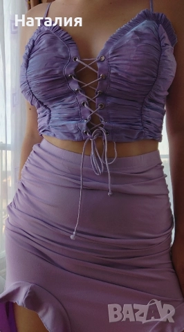 лилав потник, снимка 2 - Потници - 51782651