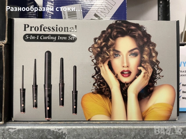 Професионален комплект маша за коса 5-в-1