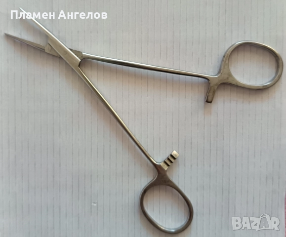 Медицински инструмент кохер(форцепс) СССР, снимка 2 - Медицински консумативи - 52945908