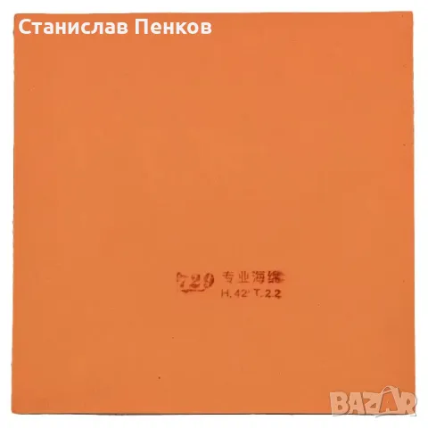 Friendship 729 Cross Series Гума за тенис на маса-Tacky Pimples /Лепкава/, снимка 3 - Тенис - 47026595