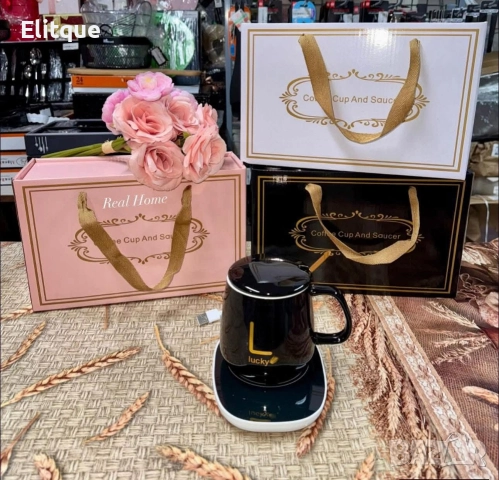 Комплект нагревател, чаша и капак за чаша , снимка 5 - Чаши - 52966115