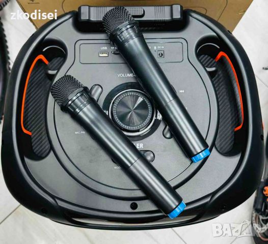 Bluetooth Колона Muhler - MAX777XR с 2 бр. микрофона, снимка 3 - Bluetooth тонколони - 45456119