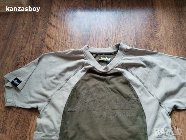 snickers workwear - мъжка работна тениска XС , снимка 2 - Тениски - 53738894