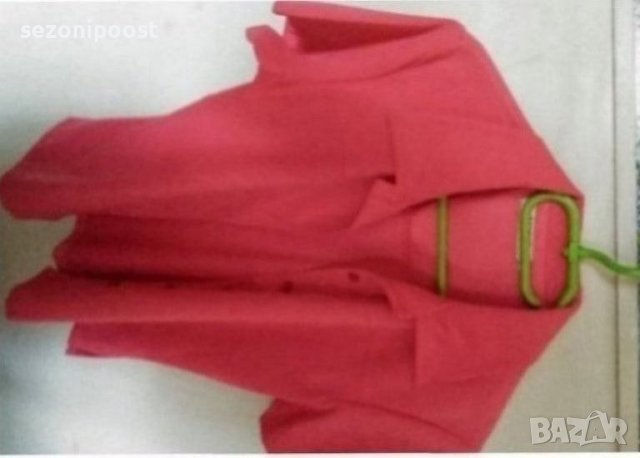 ❤️Дамска риза от спандекс в наситено розово-Страхотно качество!👌✨❤️👠❤️, снимка 2 - Ризи - 31704411