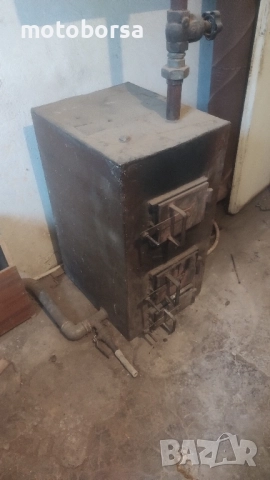 котле на твърдо гориво с водна риза , снимка 2 - Отоплителни печки - 52192951