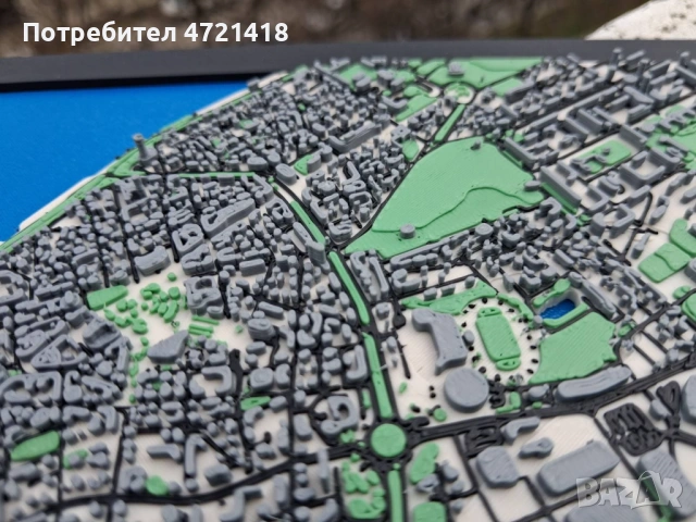 Русе на длан! Аристократизъм и релеф в 3D декоративен макет, снимка 8 - Декорация за дома - 54147872