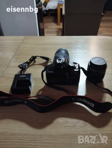 Фотоапарат Canon EOS 1100D, снимка 16 - Фотоапарати - 50423657