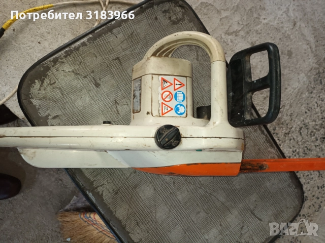резачка Stihl електрическа. , снимка 3 - Градинска техника - 52654796
