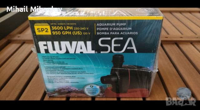 Продавам помпа Fluval за аквариуми и езера, снимка 1 - Оборудване за аквариуми - 45609278