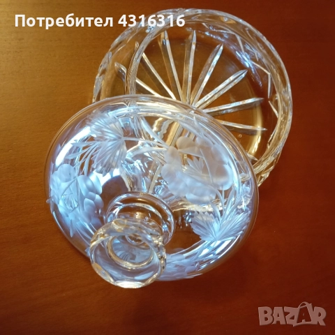 Истински немски кристал, снимка 10 - Сервизи - 52151921