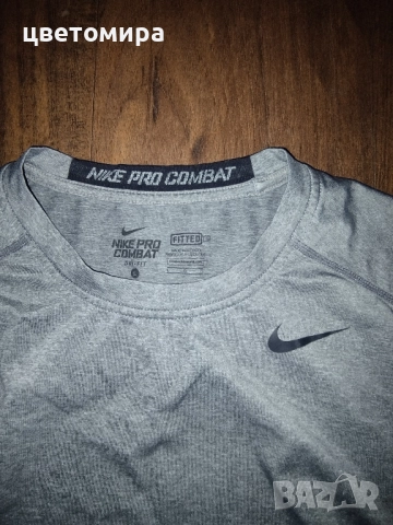 Nike pro combat размер L , снимка 3 - Тениски - 51681976