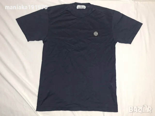 Stone Island  Compass-appliqué cotton T-shirt (S) мъжка тениска